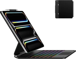 typecase Tastatur Hülle für 2024 M4 iPad Pro 13,11-Farben Backlight, Keyboard Case - Bild 1 von 7