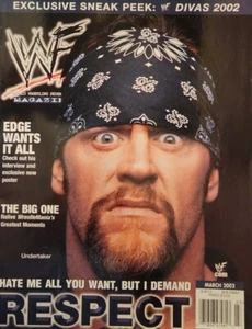 WWF Magazin März 2002 The Undertaker *hat Poster* - Bild 1 von 19