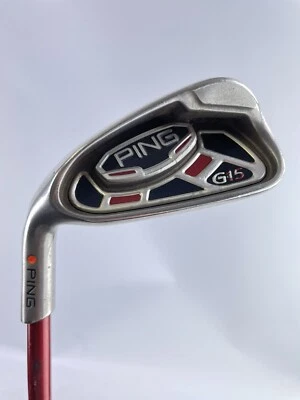 Ping G15 6 Iron Soft Regular (Senior) Graphite Orange Dot /Left Handed /7075 - Image 1 of 4