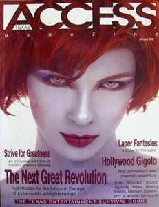 Texas Access Magazine January 2000 Rob Schneider - Picture 1 of 2
