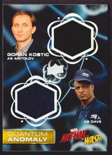 2018 Upper Deck Marvel Ant-Man and the Wasp Quantum Anomaly Dual Relics #QMD4