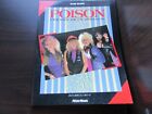 Poison Look What The Cat Dragged Japan Band Score Song Book Guitar TAB Bret C.C.