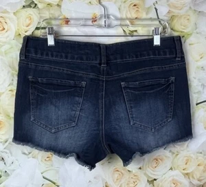 Refuge Jeans Shorts Damengröße 12 abgenutzter Saum Denim Freizeit Festival Konzert " - Bild 1 von 5