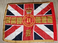 The Queen's Regiment 2nd Battalion Queen's Colours flag