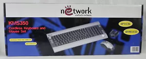 Cordless PC Keyboard & Mouse Set KMS350 by SIG GmbH, German Keys, USB, New NIB - Picture 1 of 15