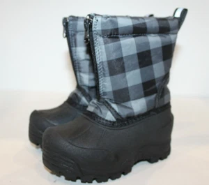 Cozy Icicle Polar Toddler Boots Black/Gray Size 7 US Stylish - Picture 1 of 10