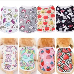 8 PCS BUNDLE Dog Puppy Cat Kitten Pet Vest Clothes ONLY $4.25 EACH - Picture 1 of 11