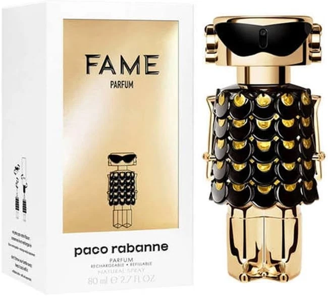 Paco Rabanne Fame Parfum 80ml Refillable | Women’s Perfume | New & Sealed