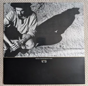 U2 - With Or Without You π 12" Single Near Mint Original Vinyl - Picture 1 of 16
