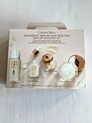 Charlotte Tilbury Immediate Skin Revival Routine Skincare Discovery Set New - image 1 of 2