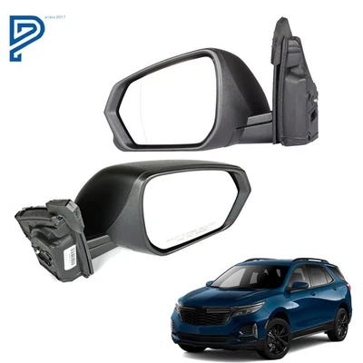 Heated Back Mirror Power For 2018-2022 Chevrolet Equinox Left+Right Side Pair - Image 1 of 4