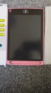 LCD Writing tablet 12inch pink and a pen - Picture 1 of 3