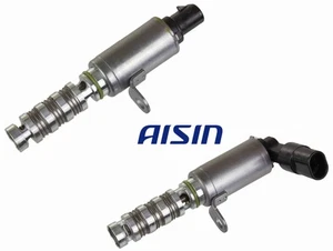 2 Engine Variable Valve Timing (VVT) Solenoids OEM AISIN In/Ex for Hyundai Kia - Picture 1 of 7