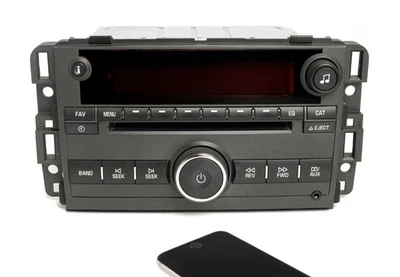 Pontiac Torrent AM FM 2008 reproductor de CD radio con actualización auxiliar y Bluetooth 25887901 Foto 1 de 4