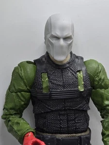3d Printed GOTH KNIGHT RED HOOD Head#1 1:10 7" LEGENDS COMIC MULTIVERSE SCALE - Picture 1 of 2