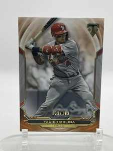 Topps Triple Threads 2019 - Yadier Molina #53 ámbar/199 - Imagen 1 de 2