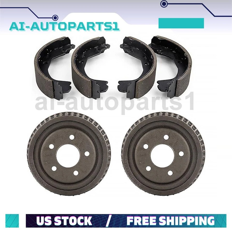 Tambores de freno traseros y zapatas de freno Chevrolet Lumina 1995-1998 1999 2000 2001 Foto 1 de 4