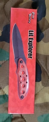 Frost Cutlery Little Explorer Fixed Blade 4 In With Sheath - Image 1 of 4