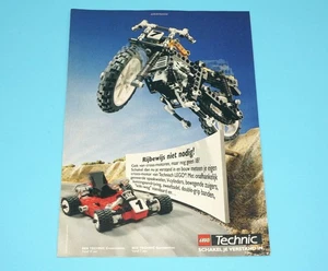 LEGO MAGAZINE ADVERT TECHNIC 1980s DONALD DUCK HOLLAND - Bild 1 von 1