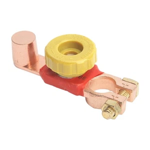 »Battery Positive Pole Brass Battery Disconnect Switch For Safe Use For ATV - Picture 1 of 12