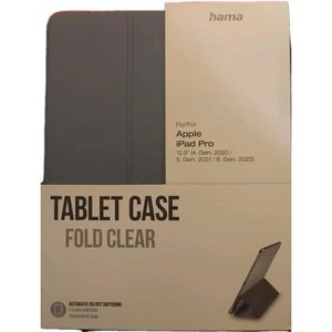 Hama  Fold Clear Apple iPad Pro 12.9" 4. Gen 5.Gen 6.Gen 2020-2022 - Afbeelding 1 van 2
