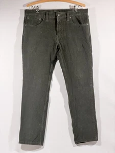 Levis 511 Hose Herren 33x30 Schwarz Slim Fit Cord 5-Pocket Tapered Leg Pinwale - Bild 1 von 24