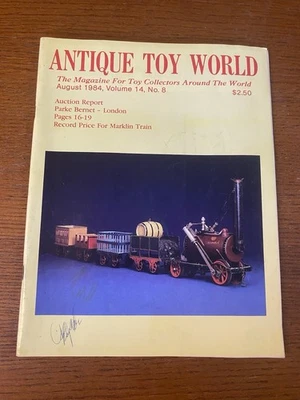 Revista Toy World antiga 1984 #8 V.14 Toy Collectibles - Imagem 1 de 4