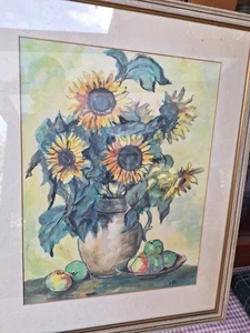 Sonnenblumen GEMÄLDE - Bild 1 von 3