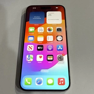 Apple iPhone 15 Pro Max 256GB Natural Titanium | Excellent Condition | AT&T Only - Afbeelding 1 van 20
