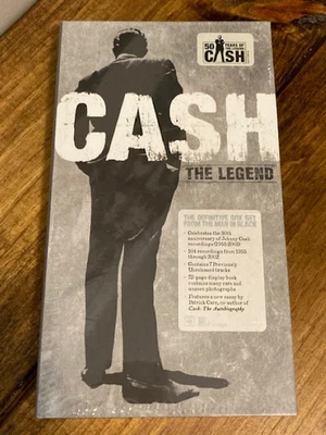 Johnny Cash: The Legend (CD, 2005 Sony,  4 Disc Set Long Box) Brand New - Image 1 of 4