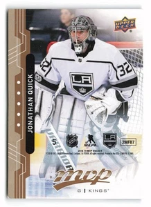 2018-19 Upper Deck MVP #5 Jonathan Quick Puzzle Back Los Angeles Kings - Picture 1 of 2