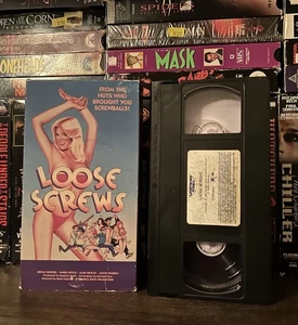 Loose Screws VHS Tape 1986, Lightning Video Comedy Vtg HTF OOP Rare - Picture 1 of 12