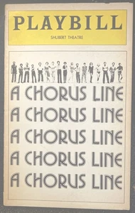 Ann Reinking "A CHORUS LINE" Marvin Hamlisch  Michael Bennett May 1976 Playbill - Picture 1 of 13