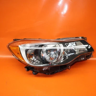 SUBARU IMPREZA HEADLIGHT RIGHT PASSENGER 2015 2016 HALOGEN OEM - Image 1 of 4