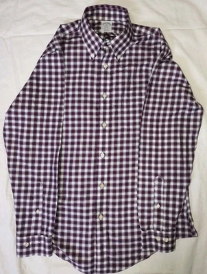 Brooks Brothers Men's Long Sleeve Casual Shirt M Medium Regent Non Iron - Image 1 of 4