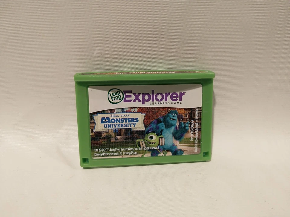 LeapFrog LeapPad, Leapster Explorer MONSTERS UNIVERSITY Game Cartridge - Image 1 of 4