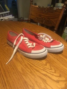 Polo by Ralph Lauren Red Sneakers Chancery Mens 9D - Picture 1 of 5