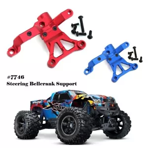 Metal Front Steering Bell crank Support For Traxxas 1/5 X MAXX X-MAXX 6S 8S - Picture 1 of 14
