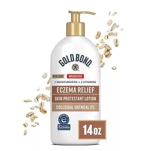 Gold Bond Creme zur Linderung von Ekzemen 14 Unzen, Hautschutzcreme mit 2 %... - Bild 1 von 11