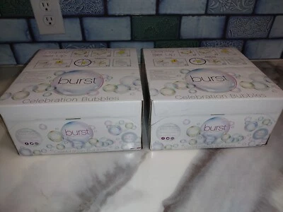 Lot Of 72 Burst Celebration Bubbles Wedding Party Favors Or Kids Games New Boxes - Image 1 of 4