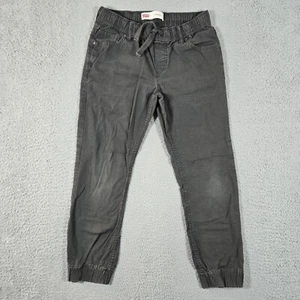 Levis Jeans Boys Medium 25x25 Gray Jogger Drawstring Waist Tapered Leg Ripstop - Picture 1 of 13