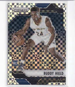 2016-17 Panini Prizm #192 Buddy Hield Starburst Checkerboard Prizms RC Rookie - Foto 1 di 2