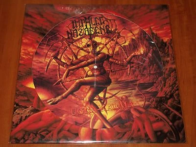 IMPALED NAZARENE UGRA KARMA LP PICTURE DISC VINYL *LTD* PAINKILLER EU PRESS New - Image 1 of 2