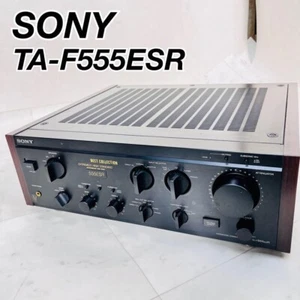 SONY Premain Amplifier TA-F555ESR checked for power and sound shipping from jp - Picture 1 of 9