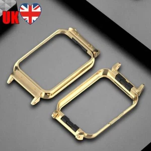 18mm Metal Watch Frame Bumper Housing Fit For Samsung Galaxy Fit3 (Gold) - Zdjęcie 1 z 10