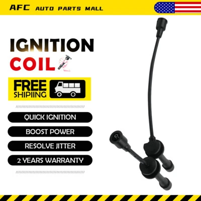 671-4251 2 Spark Plug Wires for 2.0L Kia Sportage 1995-2002 L4 L4 0K013-18-160B Foto 1 de 4