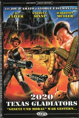 2020 Texas Gladiators , limited big Hardbox edition , DVD , new , Joe D'Amato - Image 1 of 2