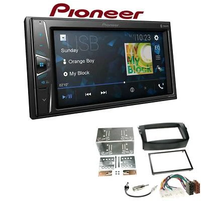 Pioneer Autoradio Bluetooth Touchscreen für Toyota RAV 4 III 2006-2013 schwarz - Bild 1 von 4
