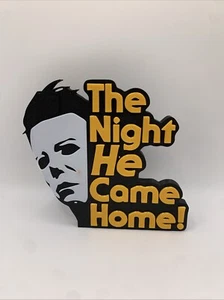 Insegna Halloween Michael Myers - Foto 1 di 3