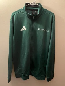 adidas Men’s Size Large Hoodie Sweatshirt Full-Zip M Pack TTop Green/White - Picture 1 of 4